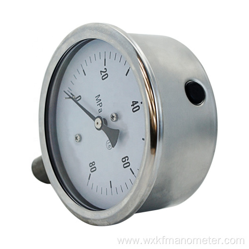 capsule measuring range 100mm pressure gauge